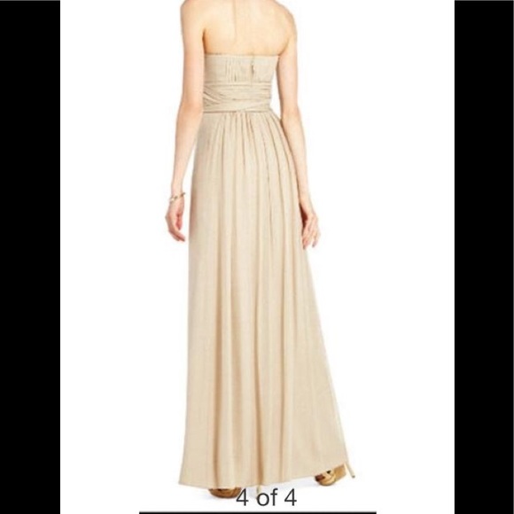 BCBG Maxazria Chatel Gown in Champagne - Picture 3 of 7
